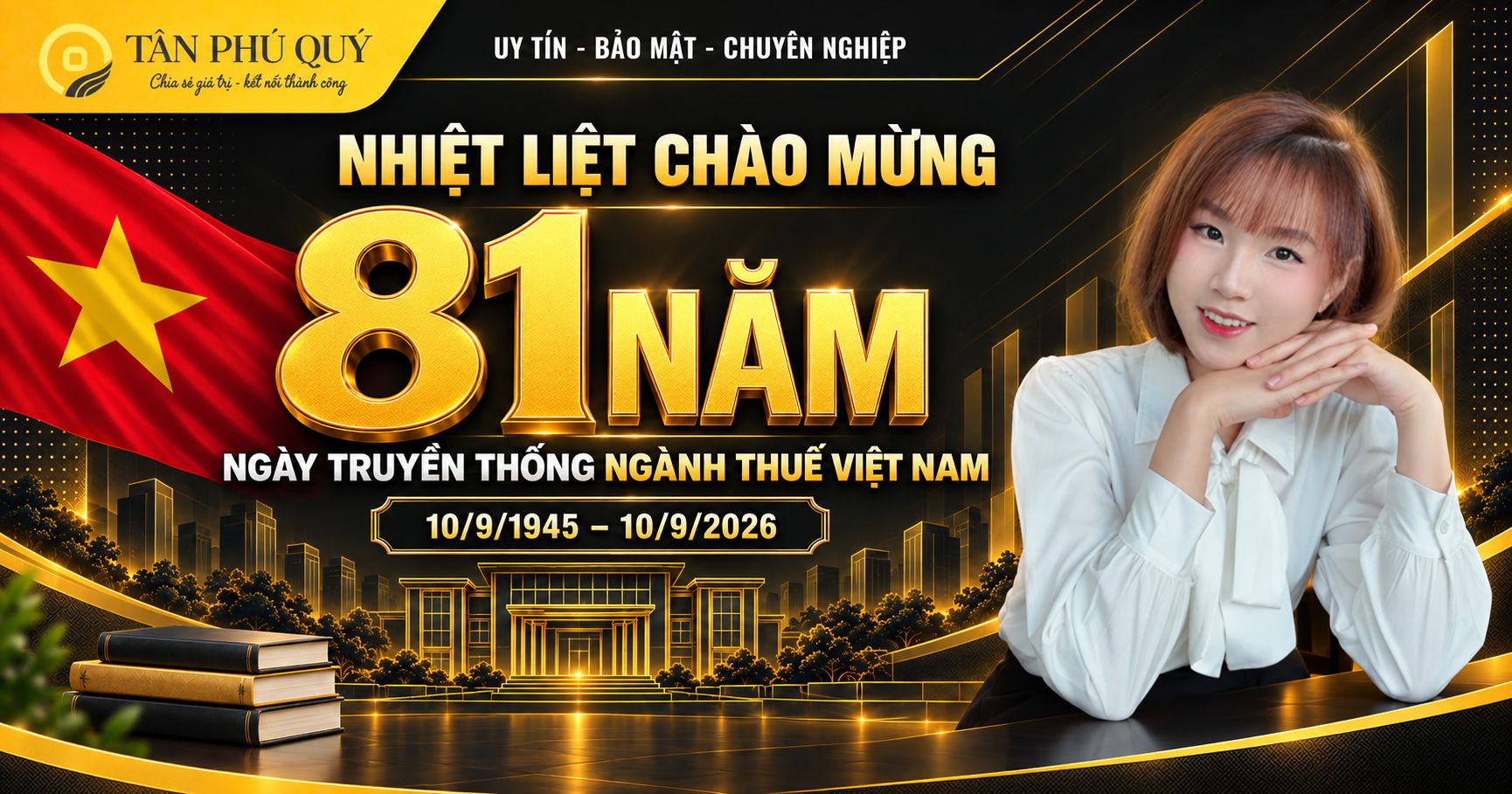 Kỷ niệm 81 năm Ngày truyền thống ngành Thuế Việt Nam (10/9/1945 – 10/9/2026)