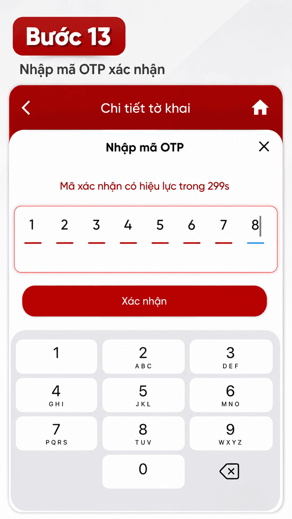 Hướng dẫn kê khai bước 13