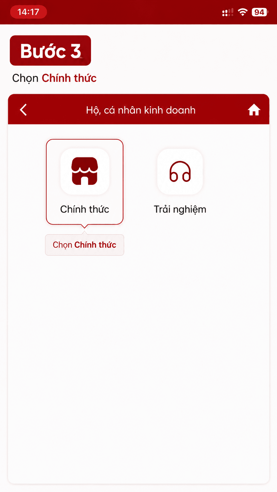 Hướng dẫn kê khai bước 3
